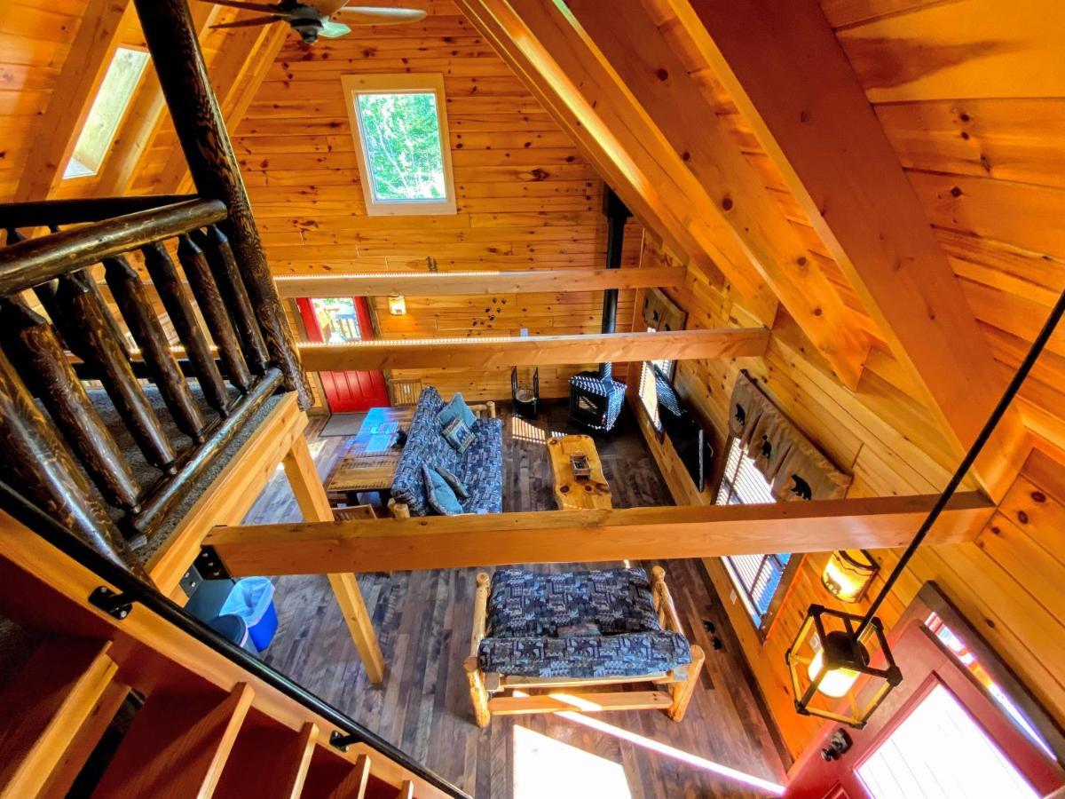 Bc Log Cabin With Private Beach River Fire Pit Ac Wifi Onsite Trails Ski Slope Views Villa Carroll Exterior photo